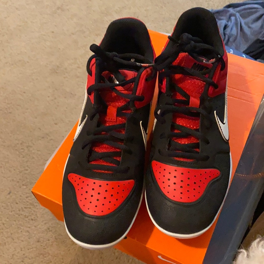 COPY - Nike RED softball Cleats